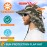 SUN CUBE Wide Brim Sun Hat with Neck Flap, Fishing Hiking for Men Women Safari, Neck Cover for Outdoor Sun Protection UPF50+ | Camo Green