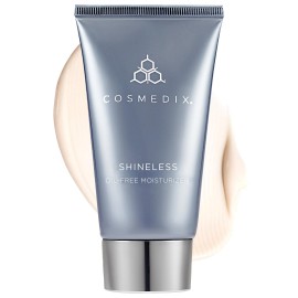 COSMEDIX Shineless Oil-Free Face Moisturizer for Women & Men - Hydrating Face Cream with Vitamin B3 for Oily & Blemish-Prone Skin - Daily Facial Skin Care for Firmer, Smoother & Radiant Glow
