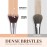 13 Bamboo Makeup Eye Brow Brushes Professional Set - Vegan & Cruelty Free - Eye shadow, Eyebrow, Eyeliner, Blending, Foundation, Blending, Blush, Powder Kabuki Brushes.