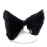 Sheicon Cat Ears Furry Neko Ears Headband Hair Clip Hairband Headwear Anime Cosplay For Halloween Cosplay Party Color All black
