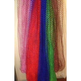 African Net Exfoliating Shower Body Scrubber/Exfoliating Back Scrubber/Skin Smoother/Great for Daily Use - Assorted Colors African Net Exfoliating Shower Body Scrubber/Exfoliating Back Scrubber/Skin Smoother/Great for Daily Use - Assorted Colors