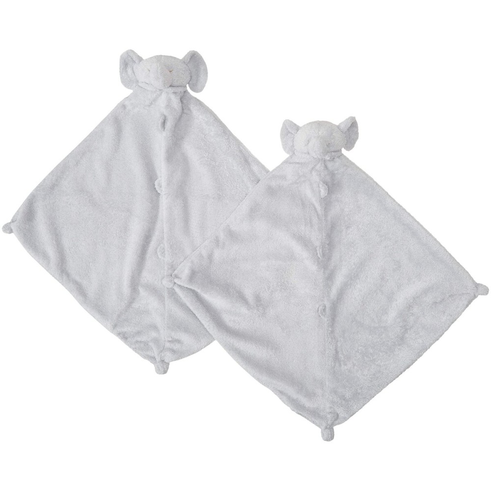 Angel Dear - Grey Elephant, Cuddle Twins Set