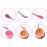 Nail Mix Spoon Stick Tool, 2 pcs Nail Art Stirring Rod Nail Spatula Picker Spoon Acrylic Gel Powder Mix Stick Stirring Rod Manicure Tool Set Nail Mix Spoon Stick Set Mixing Manicure Accessories (Red)