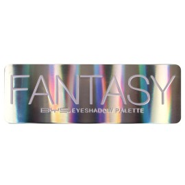 BYS Fantasy Matte Neon Eyeshadow Palette Tin with Mirror and Dual End Applicator 12 Shades