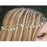 FXmimor Bridal Women Bohemian Head Chain Crystal Halloween Headpiece Wedding Hair Jewelry