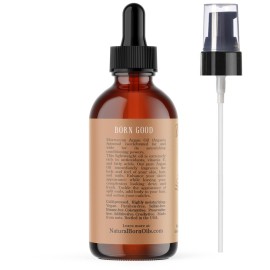 Natural Born Oils Moroccan Argan Oil. 4oz. 100% Pure and Natural, Cold-pressed, Organic. Natural Moisturizer for Your Skin and Hair