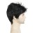 Lydell Men Wig Natural Short Straight Hair Synthetic Full Wigs (Natural Black)