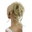 CAISHA Jumbo Scrunchie Braided Updo Wavy Messy Bun Hairpiece Light Blonde G4D