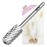 PANA 3/32 Small Smooth Round Top Safety Carbide Nail Drill Bit for Gel Polish & Acrylic Removal Nail Salon Manicure Pedicure Electric File Tools (Small Barrel - Silver, 3X Coarse)