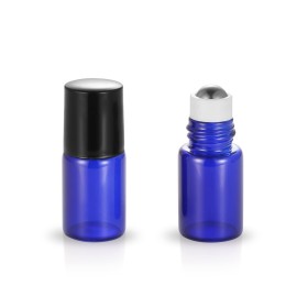 ZbFwmx 20 Pack Set 2ML(5/8 Dram) Micro Mini Glass Roll on Glass Bottles with Metal Roller Balls Refillable Slim Sample Vial Aromatherapy Essential Oil Roll On(2ML Blue) ZbFwmx 20 Pack Set 2ML(5/8 Dram) Micro Mini Glass Roll on Glass Bottles with Metal Roller Balls Refillable Slim Sample Vial Aromatherapy Essential Oil Roll On(2ML Blue)