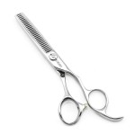 5.5 Barber Hair Thinning Scissors 440C Professional Thinning Shears Barber Shears 28 Teeth Convex Edge KINSARO