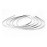 Suoirblss 20Pcs 5mm Metal Blank Headband Hair Band Accessories Alloy Hoop Hairband DIY Findings Headband Hair Accessories
