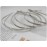 Suoirblss 20Pcs 5mm Metal Blank Headband Hair Band Accessories Alloy Hoop Hairband DIY Findings Headband Hair Accessories