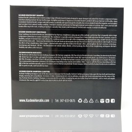 Kashmir Keratin Hair Biotex Smoothing Anti Frizz And Straightening System Kit (4 Products 3.38 FL.Oz Each)