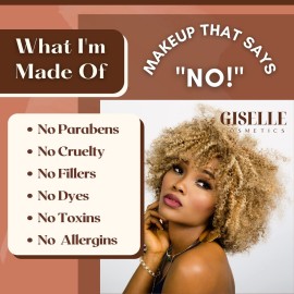 Giselle Cosmetics Giselle Doll - Blush Palette, Face Makeup, Make Up, Loose Powder, Matte Blush, Mineral Blush, Peach, Pink, Red, Travel Size, Talc Free Giselle Cosmetics Giselle Doll - Blush Palette, Face Makeup, Make Up, Loose Powder, Matte Blush, Mineral Blush, Peach, Pink, Red, Travel Size, Talc Free