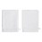 France Luxe Body French-Style Bath Mitt 2-Pack - White/White