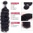 Amella Hair 8A Brazilian Virgin Curly Hair Weave One Bundle 95g 20inch 100% Unprocessed Brazilian Kinky Curly Human Hair Extensions Natural Black Color