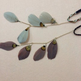 Women Lady Bohemian Tassels Hairband Headwear Hippie Feather Headband Hair Hoop Handmade Indian Fascinator Headband Hair Bands Headdress Hair Accessories (B) Women Lady Bohemian Tassels Hairband Headwear Hippie Feather Headband Hair Hoop Handmade Indian Fascinator Headband Hair Bands Headdress Hair Accessories (B)