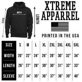 Xtreme Houston Strong Crossed Bats Hoodie Sweatshirt (Navy, M)