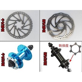 BlueSunshine BB8 Front and Back Disk Brake Kit - 160mm for 80cc Gas Motorized Bicycle (BB8 Disk Brake Kit - G3-3)