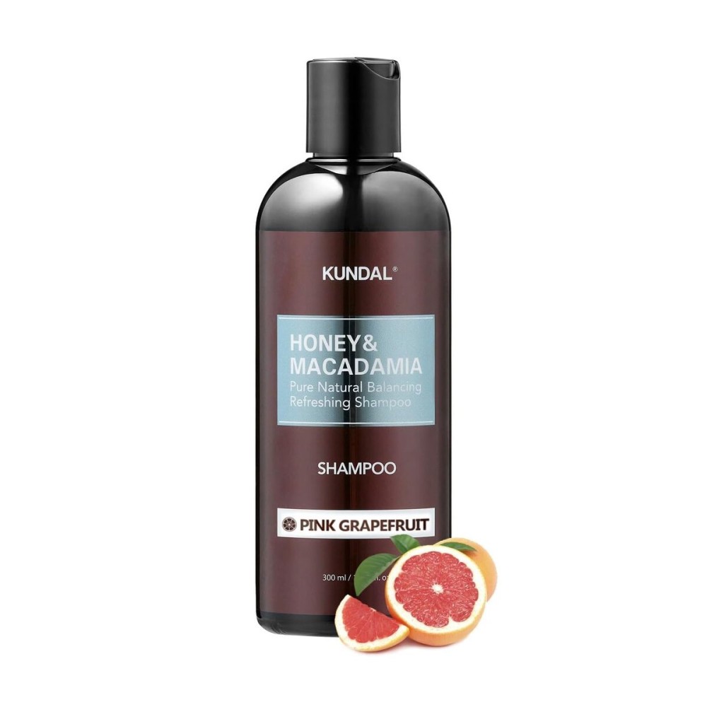 Kundal PINK GRAPEFRUIT, Sulfate Free Moisturizing Shampoo for Dry Damaged Hair with Argan Oil, 16.9 oz(500ml), Sulfate Free Paraben Free with argan oil Kundal PINK GRAPEFRUIT, Sulfate Free Moisturizing Shampoo for Dry Damaged Hair with Argan Oil, 16.9 oz(500ml), Sulfate Free Paraben Free with argan oil