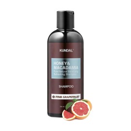 Kundal PINK GRAPEFRUIT, Sulfate Free Moisturizing Shampoo for Dry Damaged Hair with Argan Oil, 16.9 oz(500ml), Sulfate Free Paraben Free with argan oil