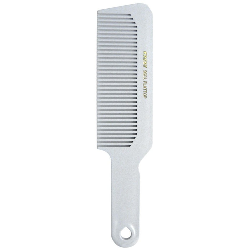Barber Salon Beauty Hair Krest 9001 8 3/4 Flattop Cutting Comb SB-K9001-WHITE Barber Salon Beauty Hair Krest 9001 8 3/4 Flattop Cutting Comb SB-K9001-WHITE