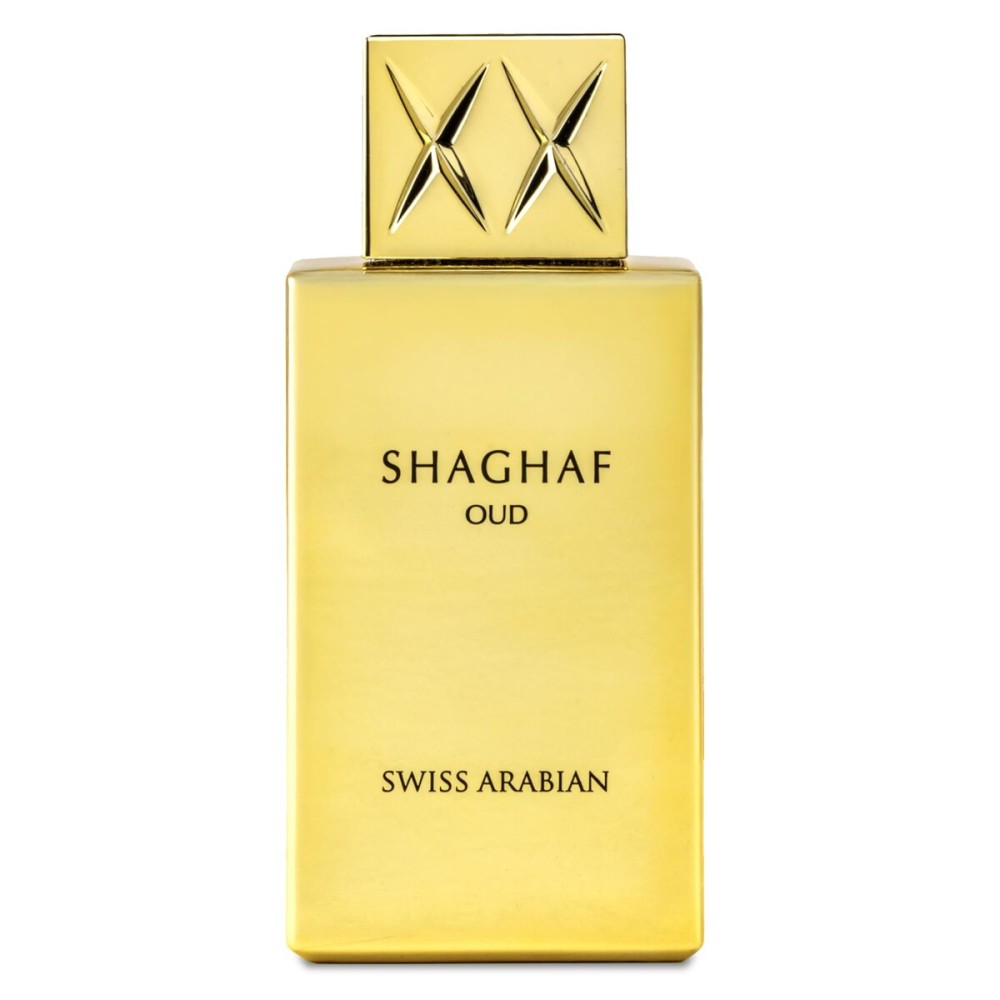 Swiss Arabian Shaghaf Oud - Luxury Products From Dubai - Long Lasting, Addictive Personal EDP Spray Fragrance - Seductive Signature Aroma - 2.5 Oz