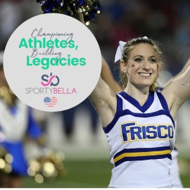 Infinity Collection - Multicolored Cheer Girl Hair Ties - No Crease, No Tug Elastic Ponytail Holders, Women, Cheerleaders, Teams & Coaches - 8 Pcs