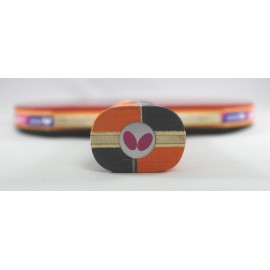 Butterfly Nakama S-1 Table Tennis Racket - Professional ITTF Approved Butterfly Ping Pong Paddle - Sriver Rubber - Carbon Ping Pong Paddle - 2 Ping Pong Balls Included