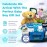 Bundle of Joy Deluxe New Baby Boy Gift Set | Baby Essentials for Expecting Moms & Parents | 25-Piece Newborn Gift Basket Hamper Layette Set for Gender Reveal | Blue - Nikki\'s Gift Baskets