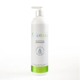 ProKera Hand & Body Moisturizer - Body and Hand Lotion for Dry Skin - Hydrating, Fragrance-Free, Non-Greasy with 3% Glycolic Acid - 16 oz (Pack of 3)