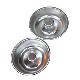 tyoungg 2 Pieces Assorted Size Metal Donut Bath Bath Bomb Molds to Make Unique Cute Homemade or Business Bath Bombs(Donuts) tyoungg 2 Pieces Assorted Size Metal Donut Bath Bath Bomb Molds to Make Unique Cute Homemade or Business Bath Bombs(Donuts)
