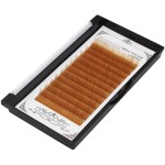 Scala Thickness 0.10mm C Curl Light Brown/Dark Brown/Black-Brown False lashes Individual Eyelash Extension Natural False Eyelashes (13mm, Light Brown)