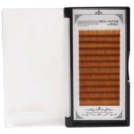 Scala Thickness 0.10mm C Curl Light Brown/Dark Brown/Black-Brown False lashes Individual Eyelash Extension Natural False Eyelashes (13mm, Light Brown)