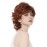 Aimole Short Curly Wig Synthetic Hair Women Natural Wigs (130 Fox Red)