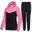 HOTSUIT Sauna Suit Women Weight Loss Boxing Gym Sweat Suits Workout Jacket, Rose Red, M