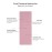 Heathyoga Eco Friendly Non Slip Yoga Mat, Body Alignment System, SGS Certified TPE Material - Textured Non Slip Surface and Optimal Cushioning,72x 26 Thickness 1/4 Pink