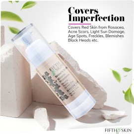 Fifth & Skin: Bettern Ur Skin Liquid Foundation (MEDIUM TAN) - Natural, Organic, Vegan, Cruelty-Free - Gluten-Free Beauty with Buildable Coverage and Palm-Free Luxury - 1 oz Fifth & Skin: Bettern Ur Skin Liquid Foundation (MEDIUM TAN) - Natural, Organic, Vegan, Cruelty-Free - Gluten-Free Beauty with Buildable Coverage and Palm-Free Luxury - 1 oz