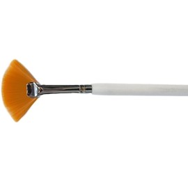 bellus Fan Brush Taklon Glycolic Lactic TCA Serum Mask, White