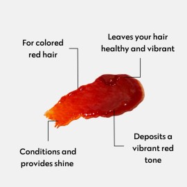 FOUR REASONS Color Mask - Red - (27 Colors) Toning Treatment, Color Depositing Conditioner, Tone & Enhance Color-Treated Hair - Semi Permanent Hair Dye, Vegan and Cruelty-Free, 6.76 fl oz FOUR REASONS Color Mask - Red - (27 Colors) Toning Treatment, Color Depositing Conditioner, Tone & Enhance Color-Treated Hair - Semi Permanent Hair Dye, Vegan and Cruelty-Free, 6.76 fl oz