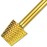 Pana 3/32 4 Week Backfill Nail Carbide Bit - for Electric Dremel Drill Machine (Fine, Gold (Tapered Backfill))