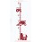 Wall Decor Plus More Farm Tractor Growth Chart Height Ruler Vinyl Boy Bedroom Art Stickers Red