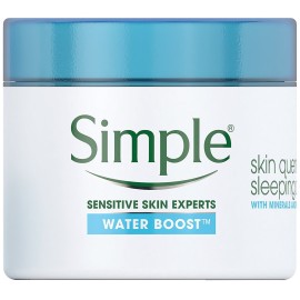 Simple Water Boost Skin Quench, Sleeping Cream, 1.7 Fl Oz (Pack of 1) Simple Water Boost Skin Quench, Sleeping Cream, 1.7 Fl Oz (Pack of 1)