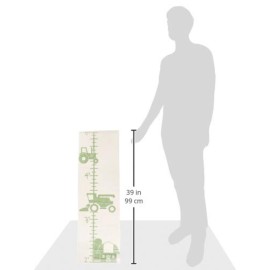 Farm Tractor Growth Chart Vinyl Height Ruler Boy Bedroom Dcor Wall Decals Lime Green