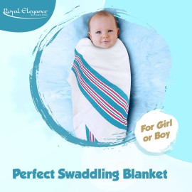 Elaine Karen Flannel Unisex Hospital Receiving Nursing Blankets - 100% Cotton, Unisex, Newborn Swaddle Wrap Baby Blanket Throw, Soft, Warm, Cozy, Infant for Crib, Stroller, 30x40 (12 Pack)