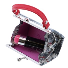 Souvenir Lipstick Case with Handle Mini Purse - London Souvenir Lipstick Case with Handle Mini Purse - London