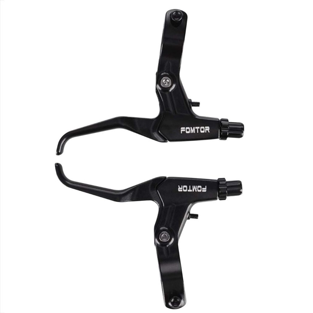 FOMTOR Bike Brake Levers Universal Aluminum Alloy Brake Handle 2.5 Finger for Mountain Bike, Kids Bike, Folding Bike, MTB BMX (2.2cm)
