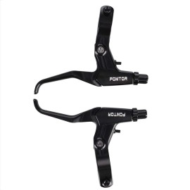 FOMTOR Bike Brake Levers Universal Aluminum Alloy Brake Handle 2.5 Finger for Mountain Bike, Kids Bike, Folding Bike, MTB BMX (2.2cm)