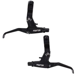 FOMTOR Bike Brake Levers Universal Aluminum Alloy Brake Handle 2.5 Finger for Mountain Bike, Kids Bike, Folding Bike, MTB BMX (2.2cm)